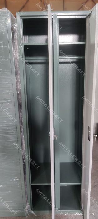 Шкаф для одежды 2 х секционные (раздевальные)