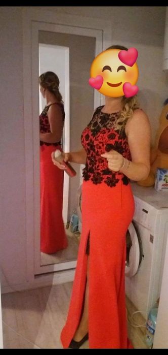 Rochie cu putina trena, ocazie, banchet, nunta