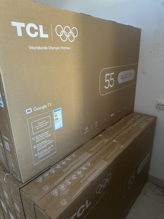 Телевизор TCL 55T6D QLED новый 2026 оригинал Прошивка Доставка