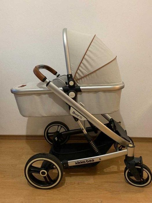 kikka boo divaina 2 в 1 + столче за кола за новородено