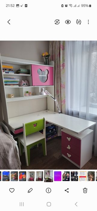 Продам детский гарнитур для девочки