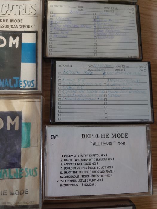 Casete audio Depeche Mode