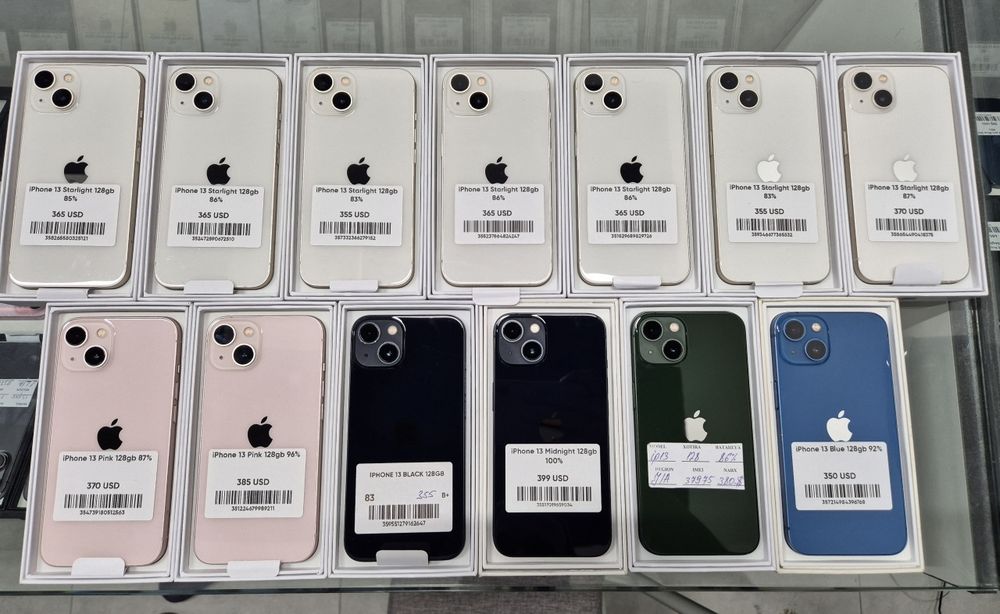 iPHONE 13 lar sotuvda YANGI