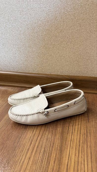 Туфли мокасины 36 размер кожаные