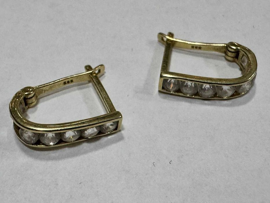 Златни обеци 14 К 585 /1,27 Г.