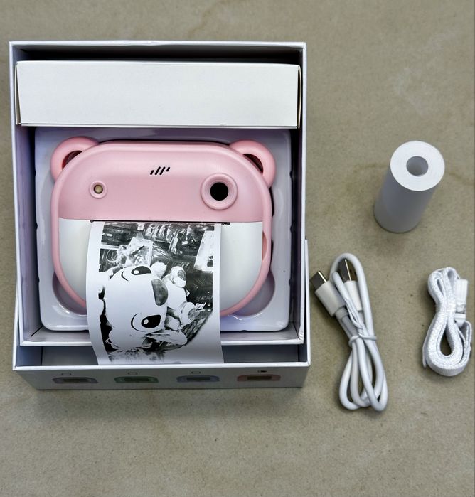 Детски фотоапарат за незабавен печат/Camera print/Детска  камера