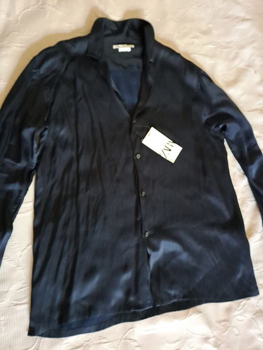 Camasa Zara Premium Satinata,model Balmain,L-XL