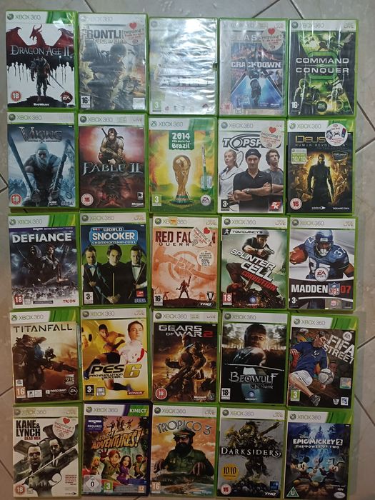 Дискове   за Xbox 360-270 заглавия