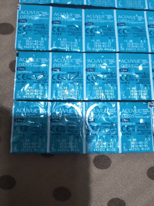 Lentilele de contact Acuvue Oasys 1-Day, produse de Johnson&Johnson 56 bucati