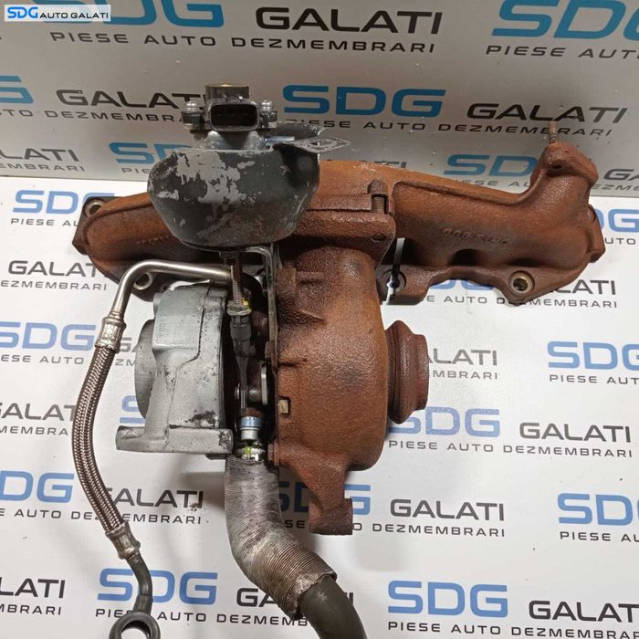 Turbo Turbina Turbosuflanta Peugeot 607 2.0 HDI RHR 2005 - 2011 Cod 9654919580 [274M2]