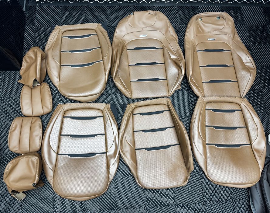 Оригинални нови Mercedes G класа W463 A кожени парчета калъфи седалки