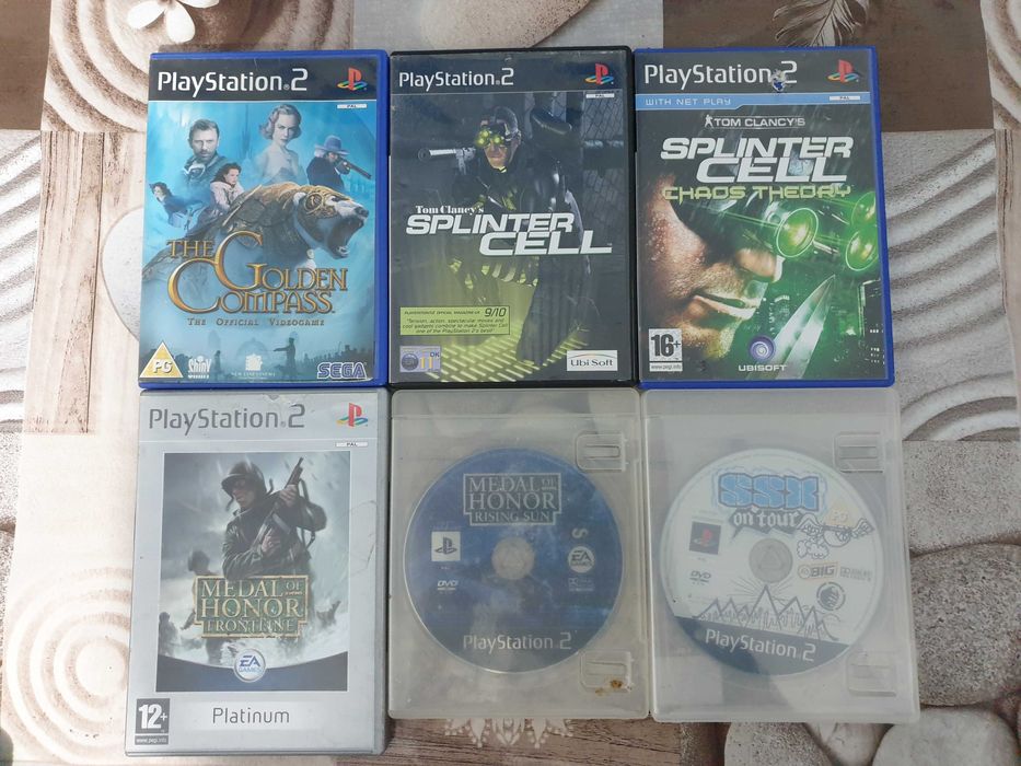 Lot 6 jocuri PS2 (Playstation 2)
