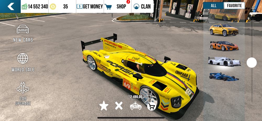 Аккаунт car parking