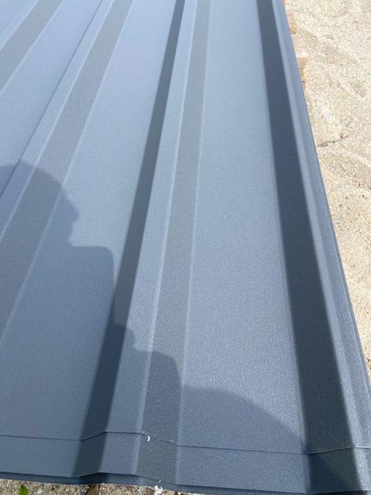 Tablă Cutată T35 Gri Antracit RAL 7016 Mat Lucios 6m lungime Fațadă