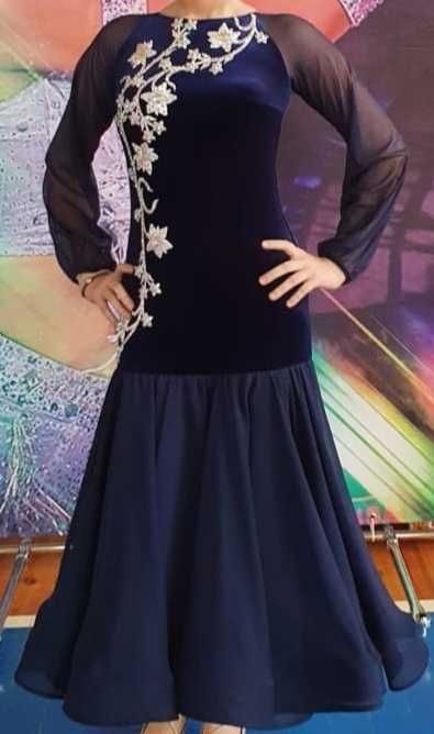 Спортивно-бальное платье