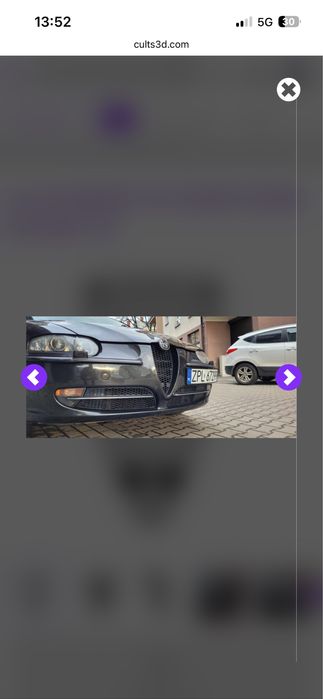 Alfa romeo 147/159 тунинг решетки