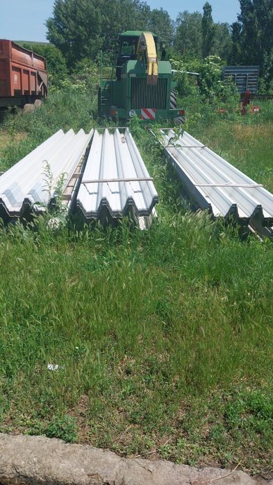 Tablă zincată pentru hale sau garduri sau acoperișuri
Dimensiuni
Lungime: 6,5 m
Lățime totală: 1,1 m
Grosime tablă: 1 mm
Înălțime cută (profil): 120 m