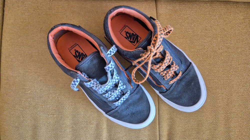 Nike Air Jordan 2 Retro Basketball Kids #37 + гуменки Vans #35 набук