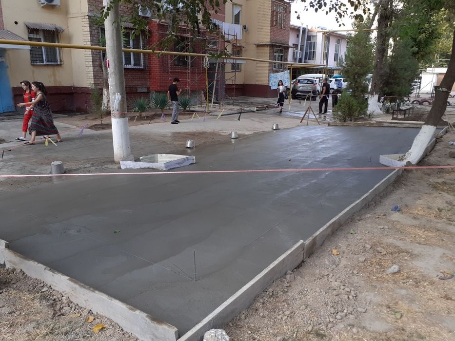 Стяжка пола (+наливной полы)