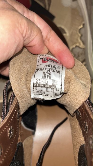 Red Wing — защитные рабочие ботинки