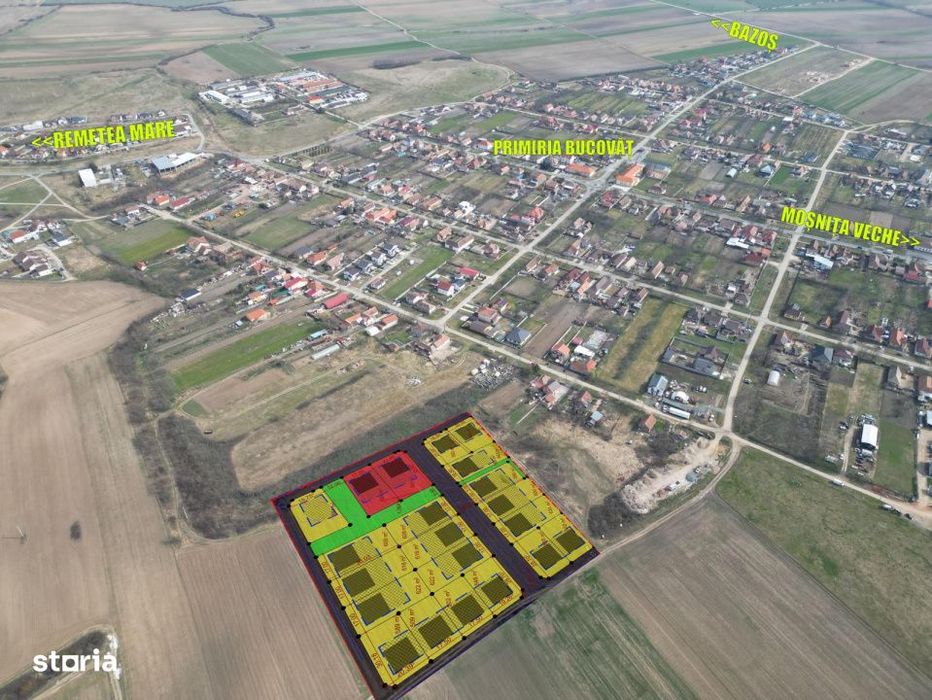 Parcele teren cu utilitati - Bucovat - Comision 0%