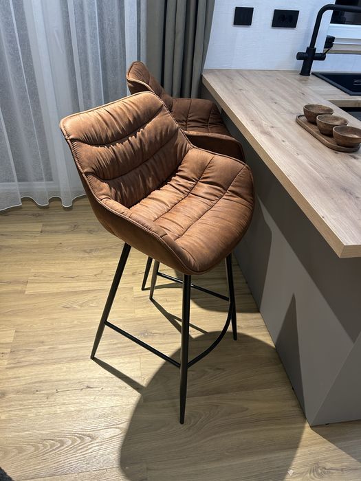 Set 2 scaune de bar de lux Rovere noi noute cu GARANTIE