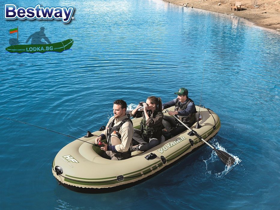 Лодка с гребла Voyager 500 до 260кг.348см-141см