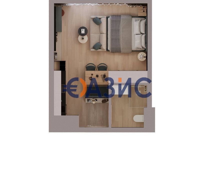 Продава се Едностаен апартамент в Свети Влас - 47 кв.м за 2095 €/кв.м - Снимка #6