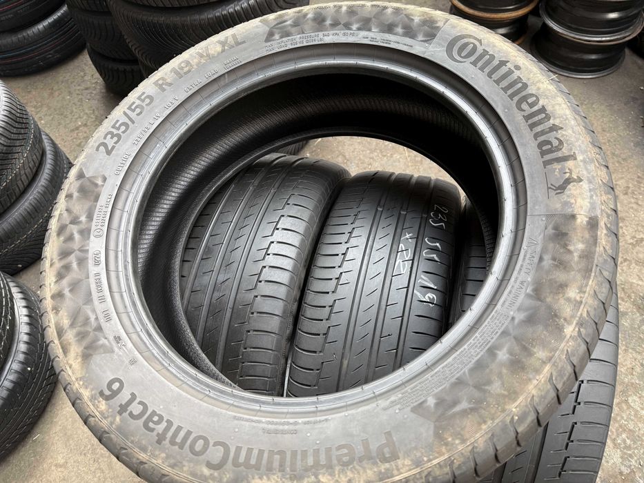4x Anvelope Vara 235/55 r19 - Continental PremiumContact 6 XL
