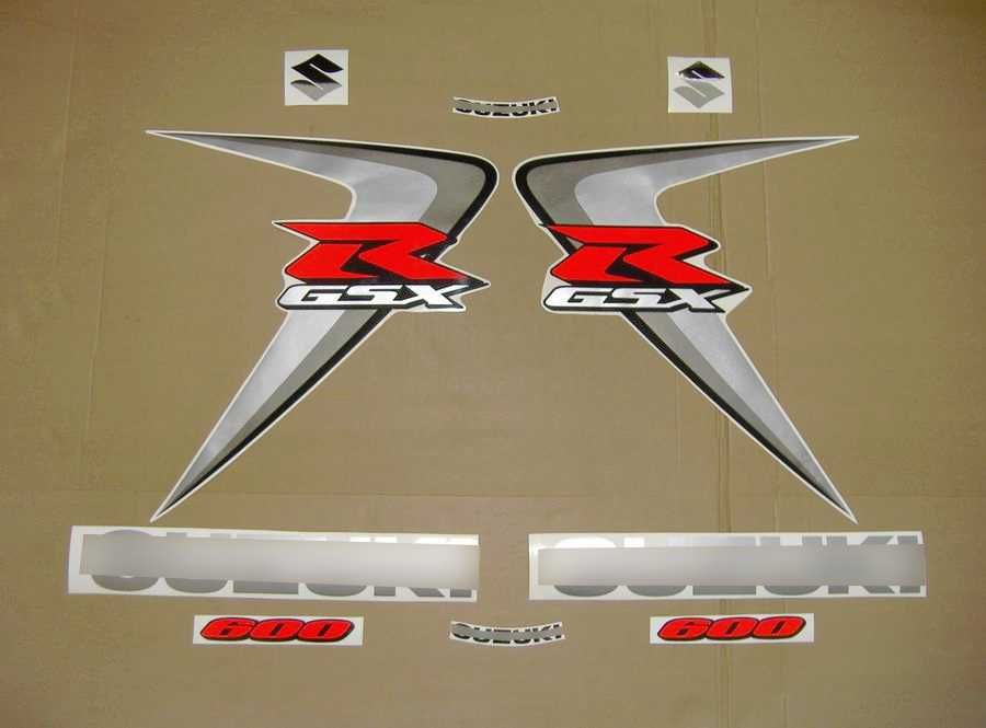 Стикери Сузуки 600 GSXR 2006г.-2007г. Suzuki GSX-R к6 к7 k6 k7 лепенки
