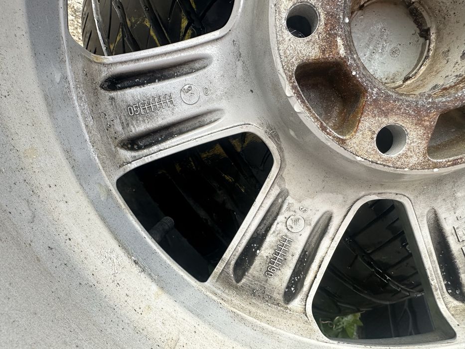 Jante (Borbet) R16 cu cauciucuri Bridgestone 205/55/R16