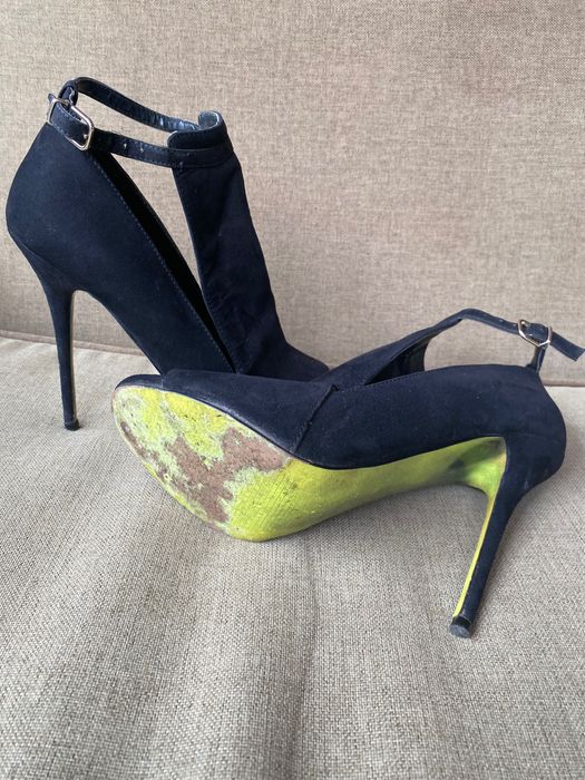 Sandale piele intoarsa