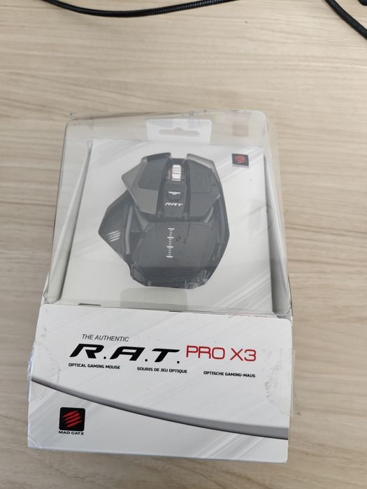 Mad Catz R.A.T. Pro X3 – рядка модулна гейминг мишка 16000 DPI