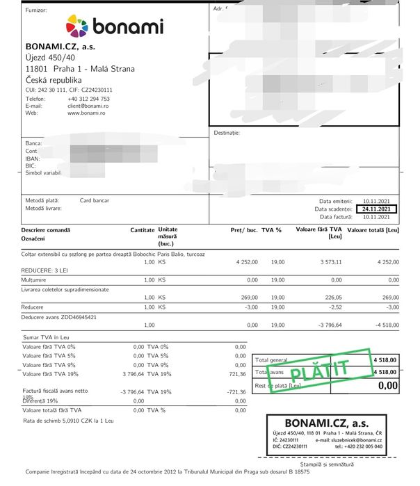 Colțar extensibil cu ladă de depozitare