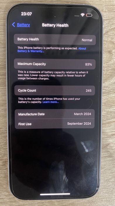 Iphone 15, Blue, 256GB