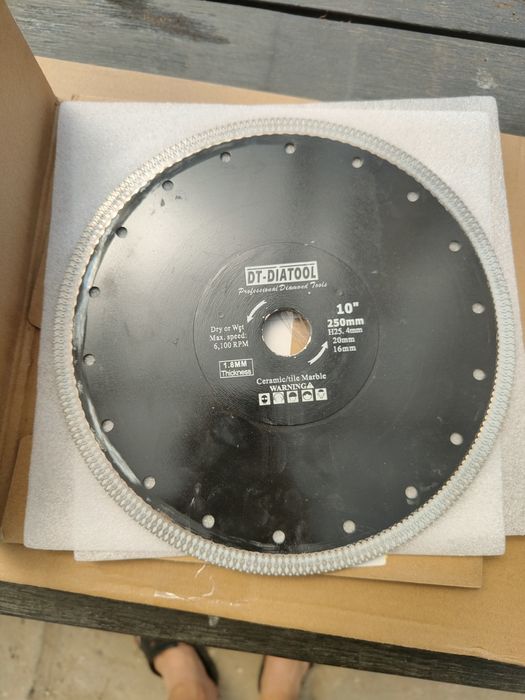 Disc diamantat DT-DIATOOL 250 mm