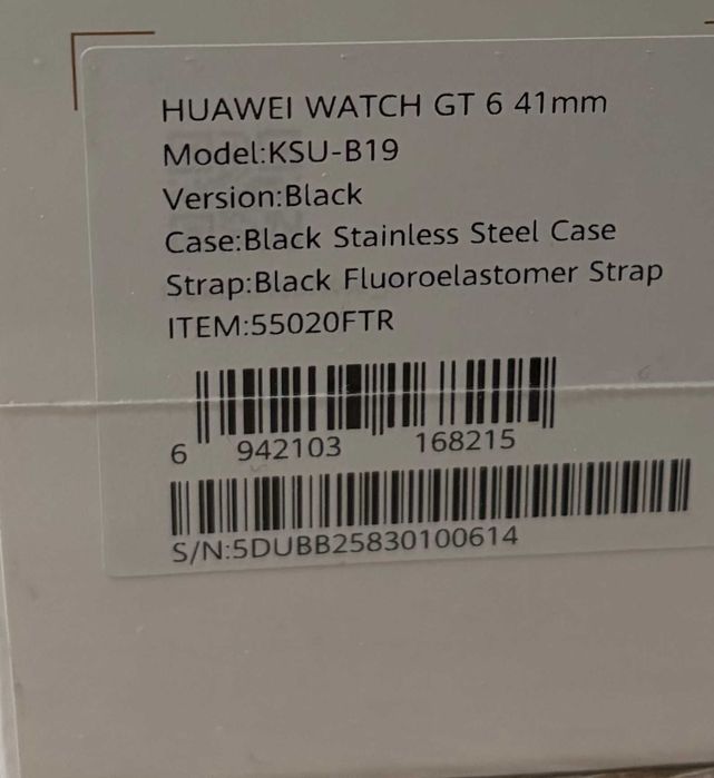 Huawei Watch GT 6 41mm нов