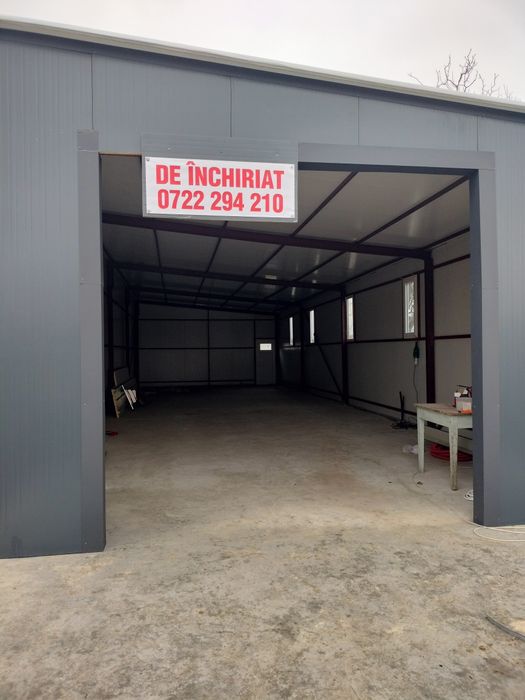 Închiriez hală în Vărsătura pe strada principală