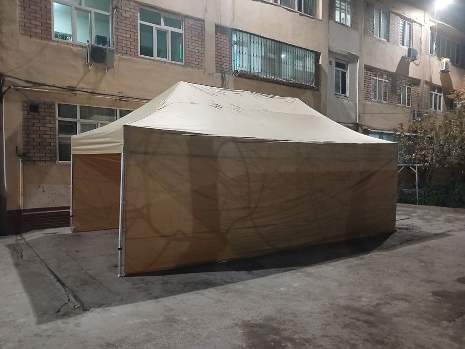 24/7 Prakat Zontik 4ga 8 m 3 ga 6m . Аренда стол стул пасуда