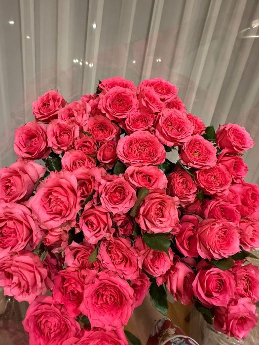 Свежие букеты объемные