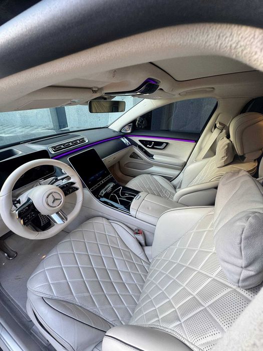 Mercedes-Benz S-Class W223 haydovchi bilan | VIP transfer | Aeroport