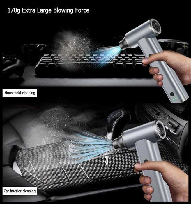 Воздуходувка, турбовентилятор, турбофен, пылесос для автомлбиля