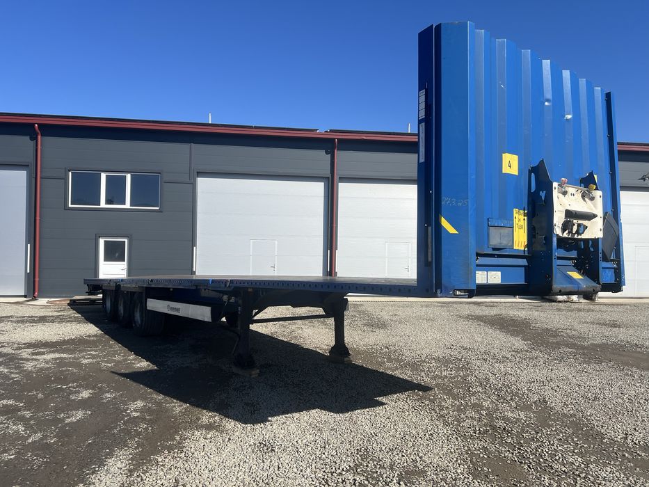 Semiremorca platforma Mega