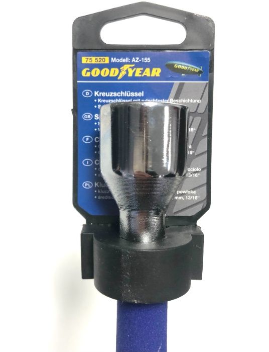 кръстат ключ за гуми, джанти, Goodyear, телескопичен ключ 17/19/21/23