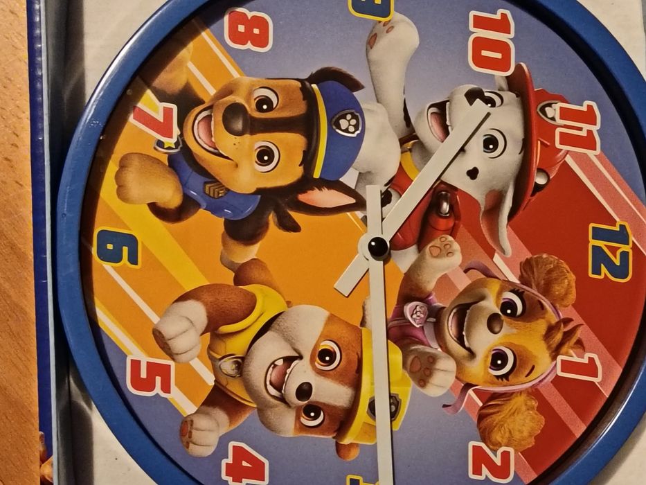Ceas de perete Paw Patrol