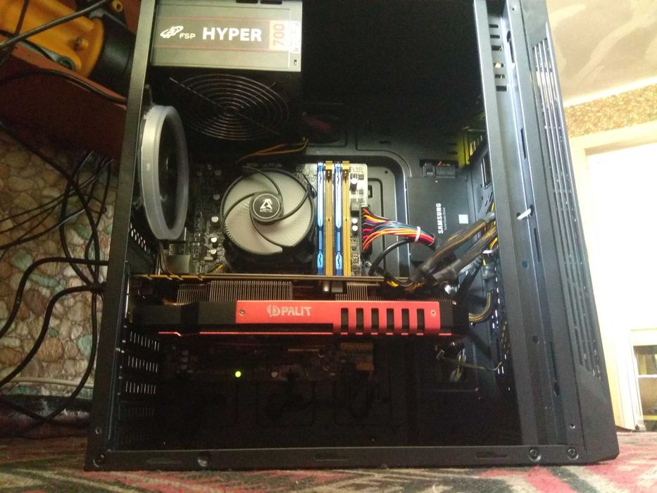 ГеймингPC i7 4790S-4с8т/GTX 980-4gb/16gbDDR3/500ssdSamsung Evo860/700PSU