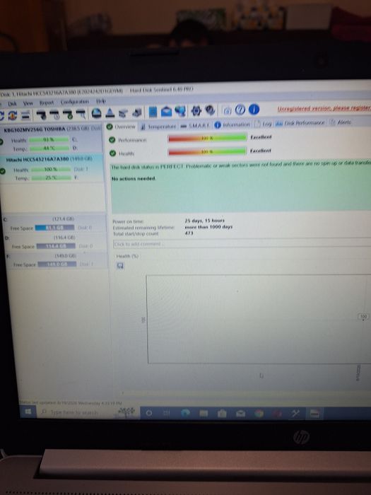 Hdd  pt Laptop slim in stare bune de functionare de 500 gb