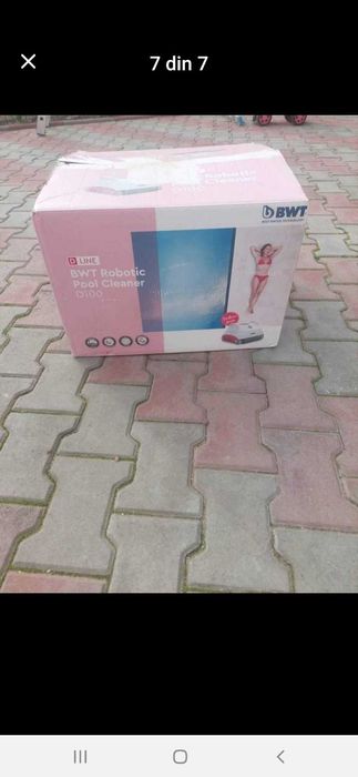 Aspirator piscina nou