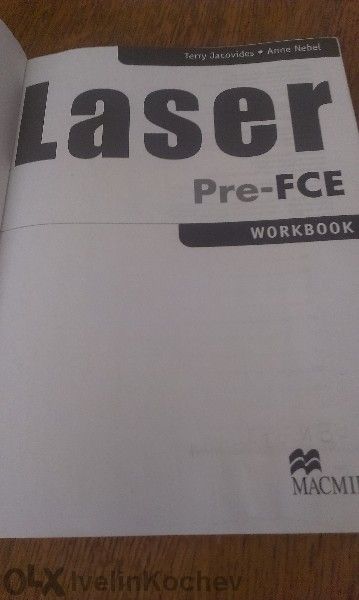 Laser Pre-fce - Учебник и учебна тетрадка по английски език