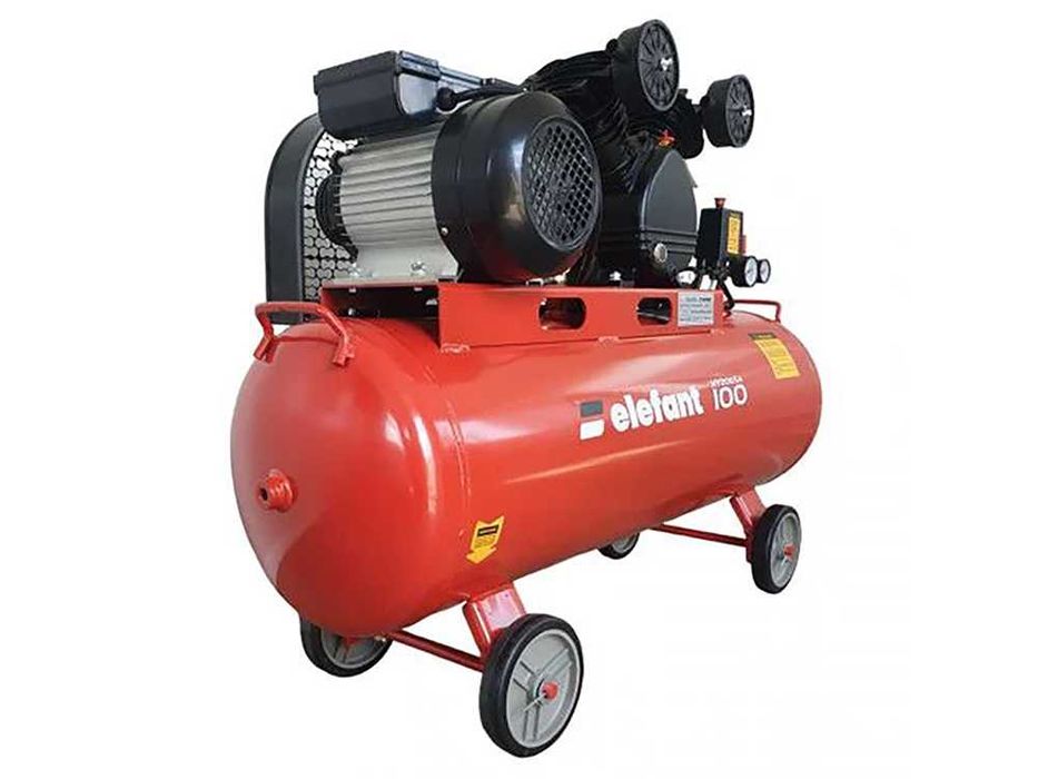 Компресор за въздух, маслен, Elefant XY2065A-100, 100л, 8 bar, 3 hp